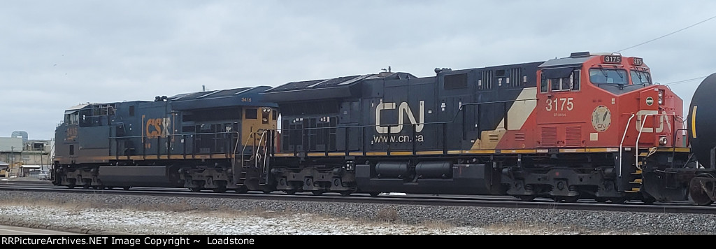 CN 3175 CSX 3416